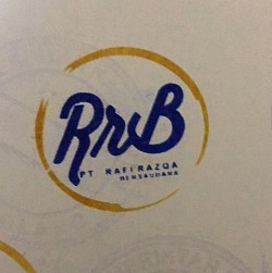 Design logo diaplikasikan pada pembuatan stempel