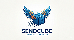 Secara keseluruhan, logo ini menggabungkan konsep keamanan barang dengan kecepatan pengiriman, menjadikannya identitas visual yang kuat untuk bisnis ekspedisi atau logistik modern